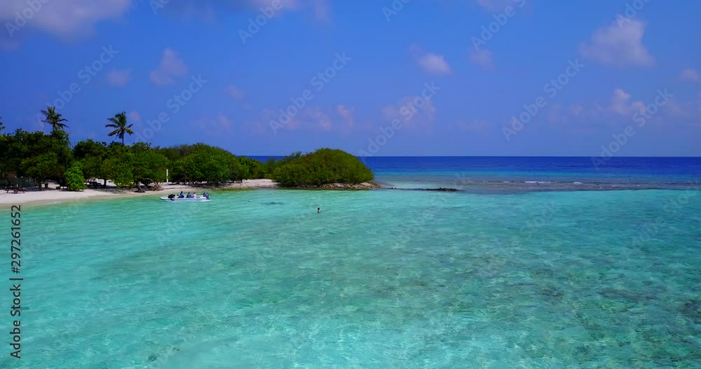 island under clear sky of indonesia island under clear sky of indonesia
