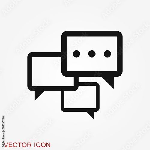 Communication vector icons