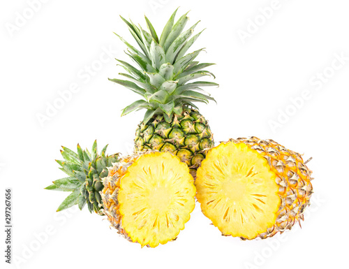pineapple on white blackground