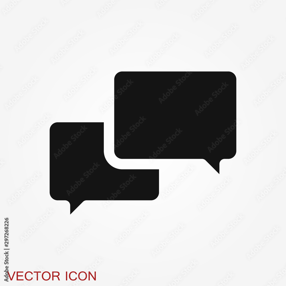 Fototapeta premium Communication vector icons