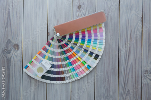 sample colors catalogue pantone or colour swatches book