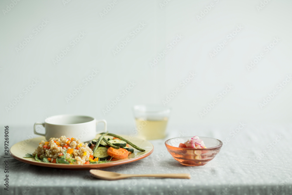 玄米 ワンプレート料理 玄米 ワンプレート料理