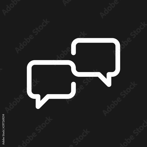 Communication vector icons