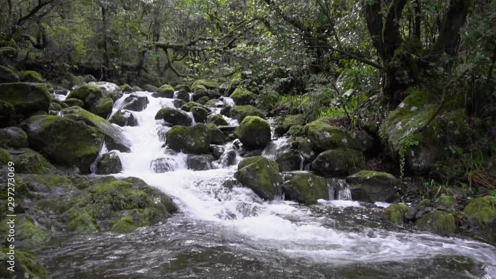 Beautiful creek up in the mountains with some waterfalls. Beautiful creek up in the mountains with some waterfalls.