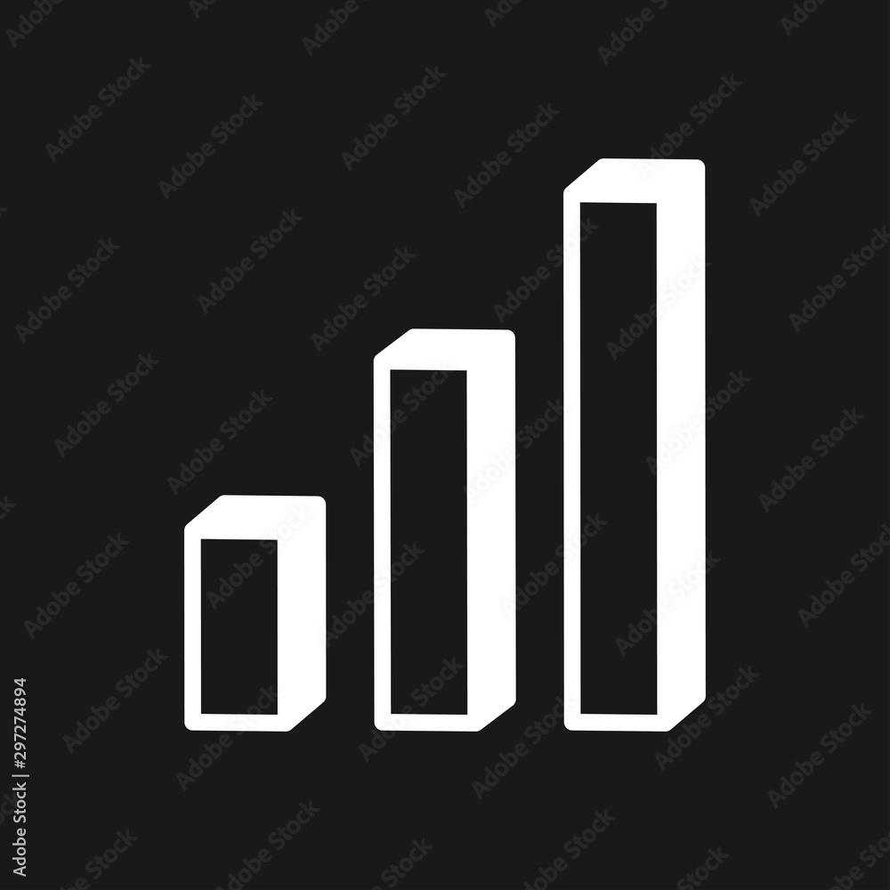 Graph and Diagram icon. Analytics and business symbols. Graph and Diagram icon. Analytics and business symbols.
