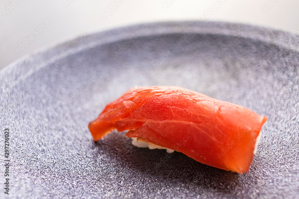 Japanese food nigiri sushi (tuna) Japanese food nigiri sushi (tuna)