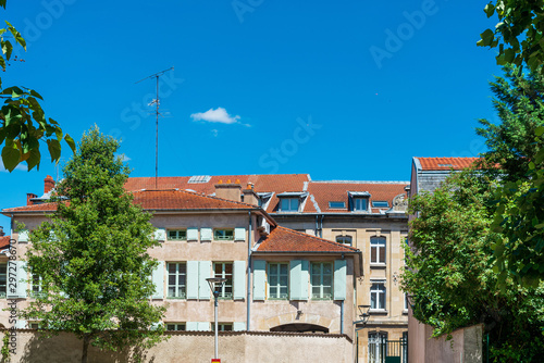 NANCY  FRANCE - June 23  2018  view of Buildings around Nancy  France
