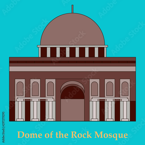 Vector Mosaic Al-Aqsa Mosque