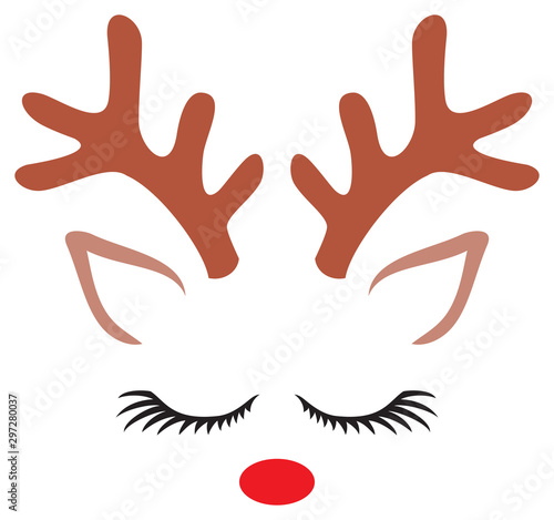 Cute Reindeer (Christmas design)