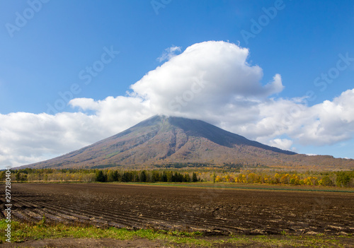 Mount Yotei in autumn, Niseko, Hokkaido