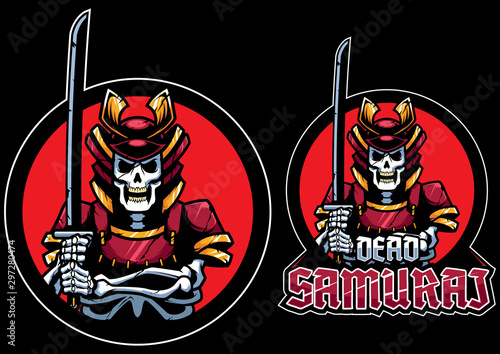 Dead Samurai Mascot