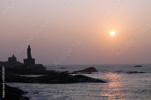 lighthouse at sunset