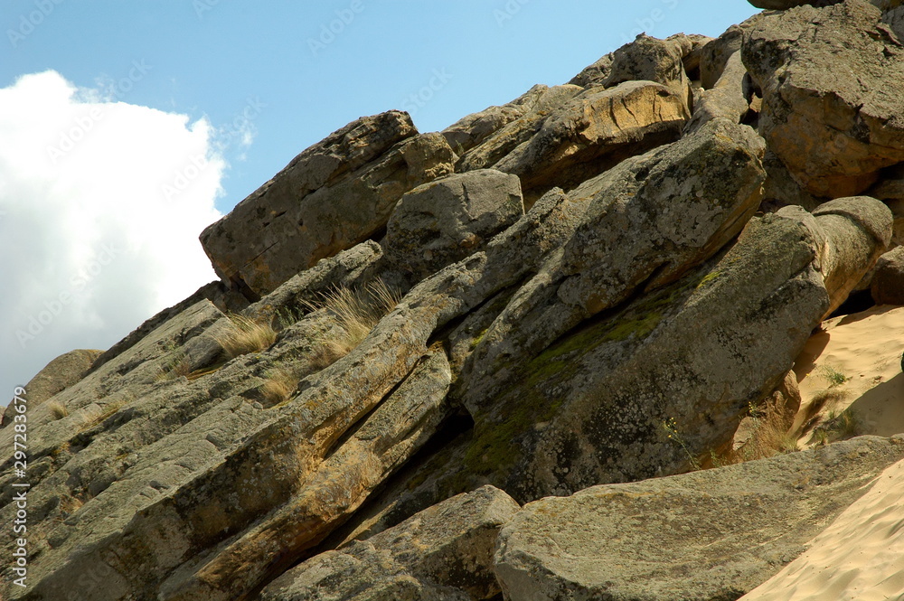 Stone graves