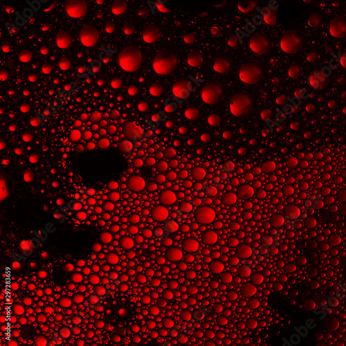 abstract red blood cells, science background