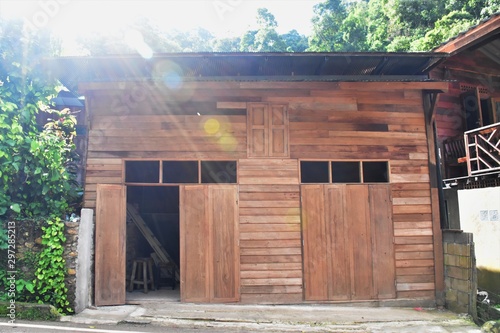 old wooden house