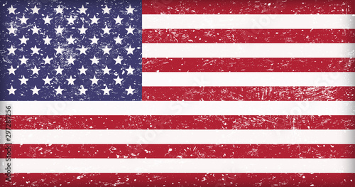 Holiday poster to American Memory day.