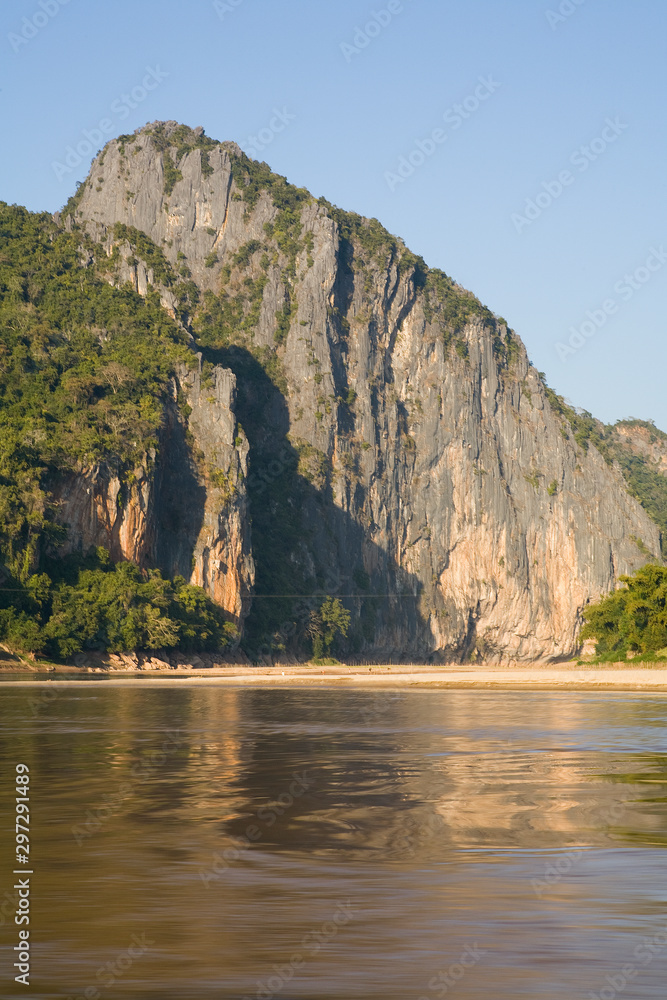 Limestone mountains Laos