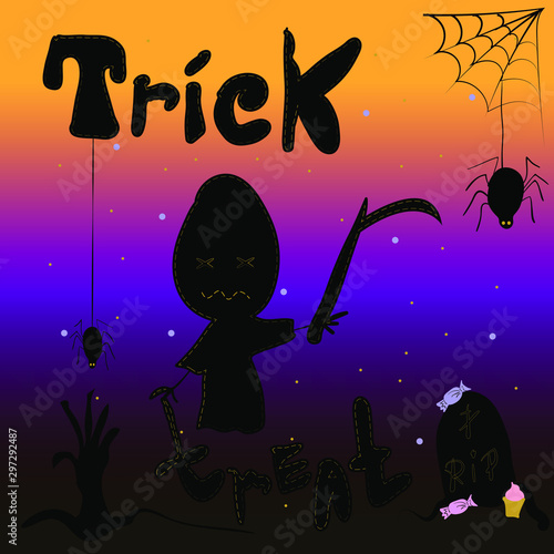 Poster: trick or treat