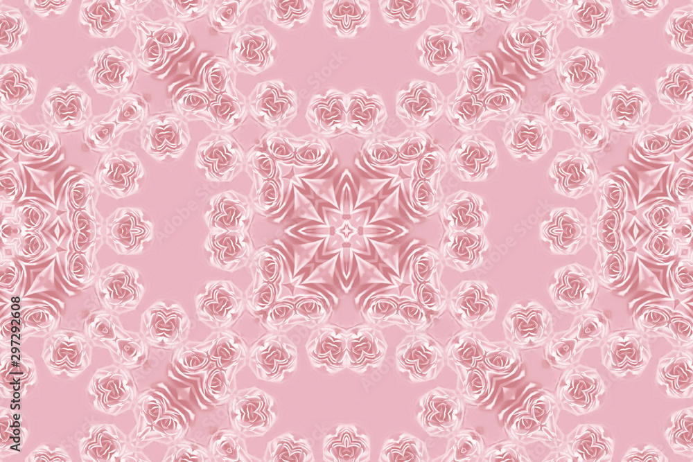 Abstract roses pattern Abstract roses pattern