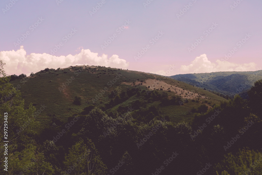 Obraz premium mountain hill