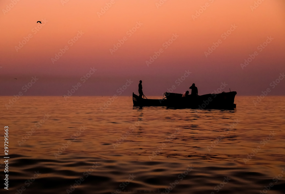 fishermen at work