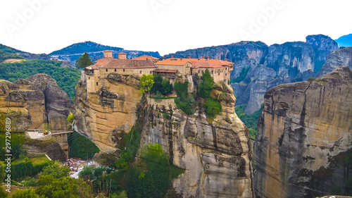 Meteora monastery in Greece 