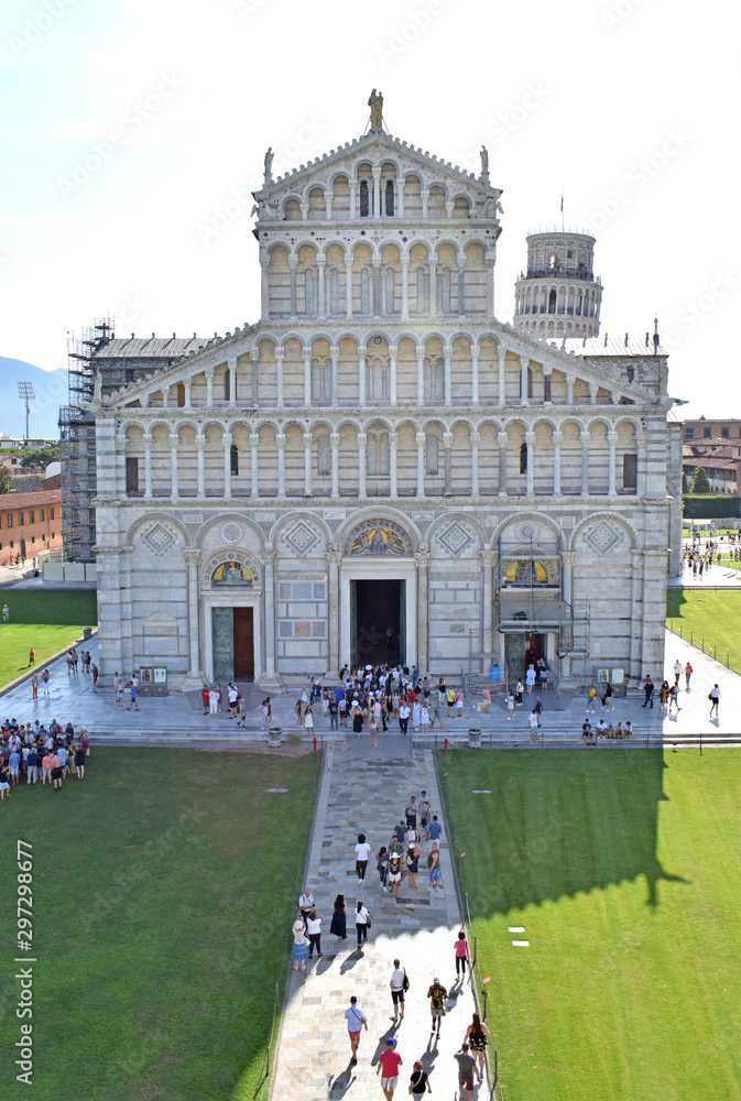 Catedral de Pisa en la ciudad de Pisa Italia