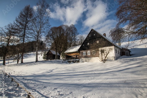 cottage in winter land © vojta