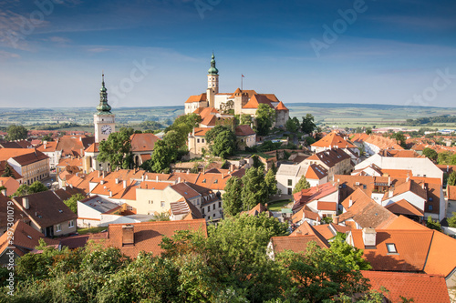 Mikulov chateau, South moravia, Czech republic