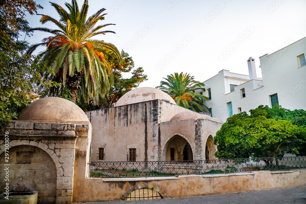Mosque of Kara Musa Pasha. Greece. Crete. Rethymno.