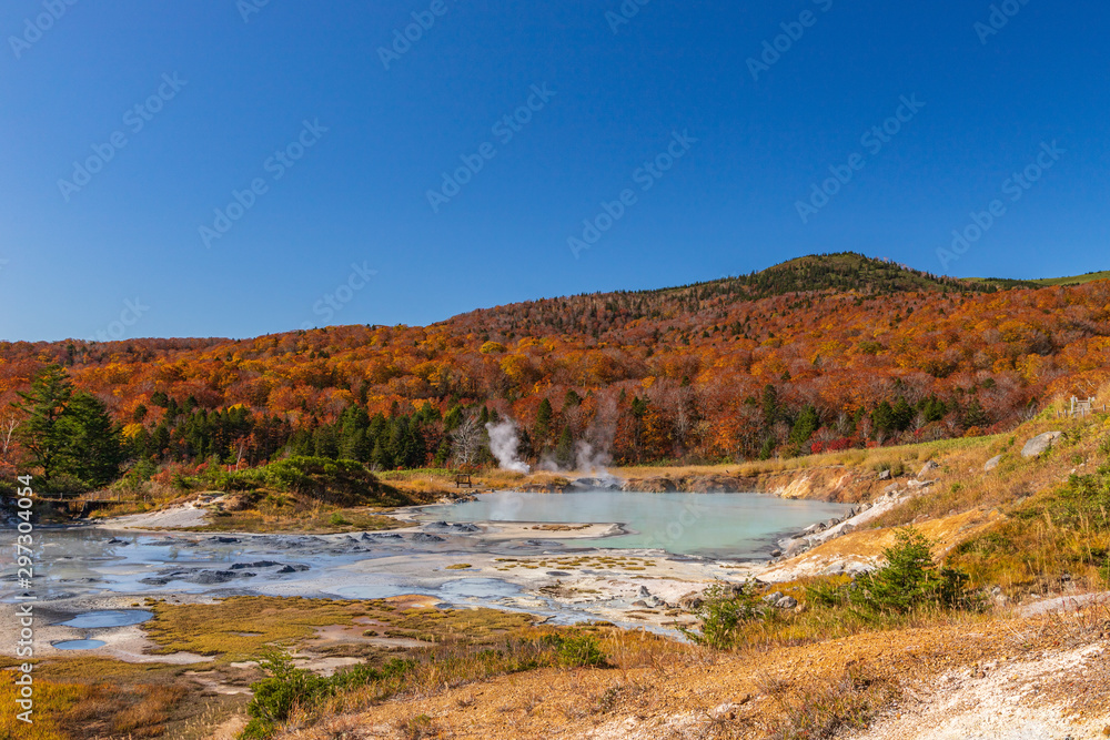 Towada Hachimantai National Park in autumn