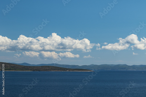 Coast of Hvar island, adriatic sea, Croatia