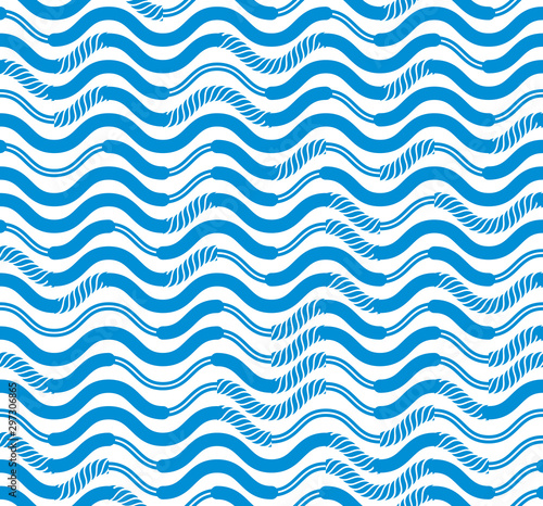 Wavy lines regular repeat e...