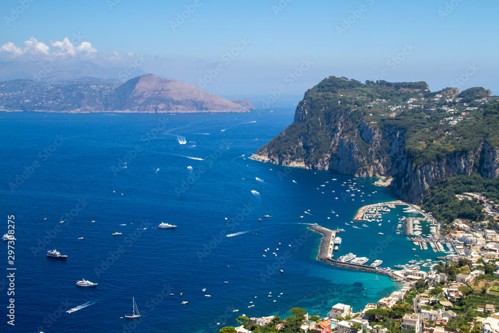 view of Capri Italy