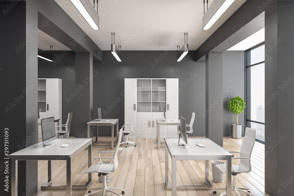 Fototapeta premium New coworking office