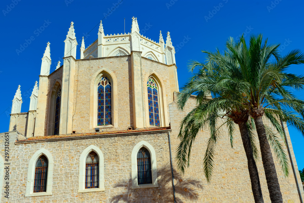 purissima xiquetachurch is a cultural icon of the Benissa town in Spain purissima xiquetachurch is a cultural icon of the Benissa town in Spain