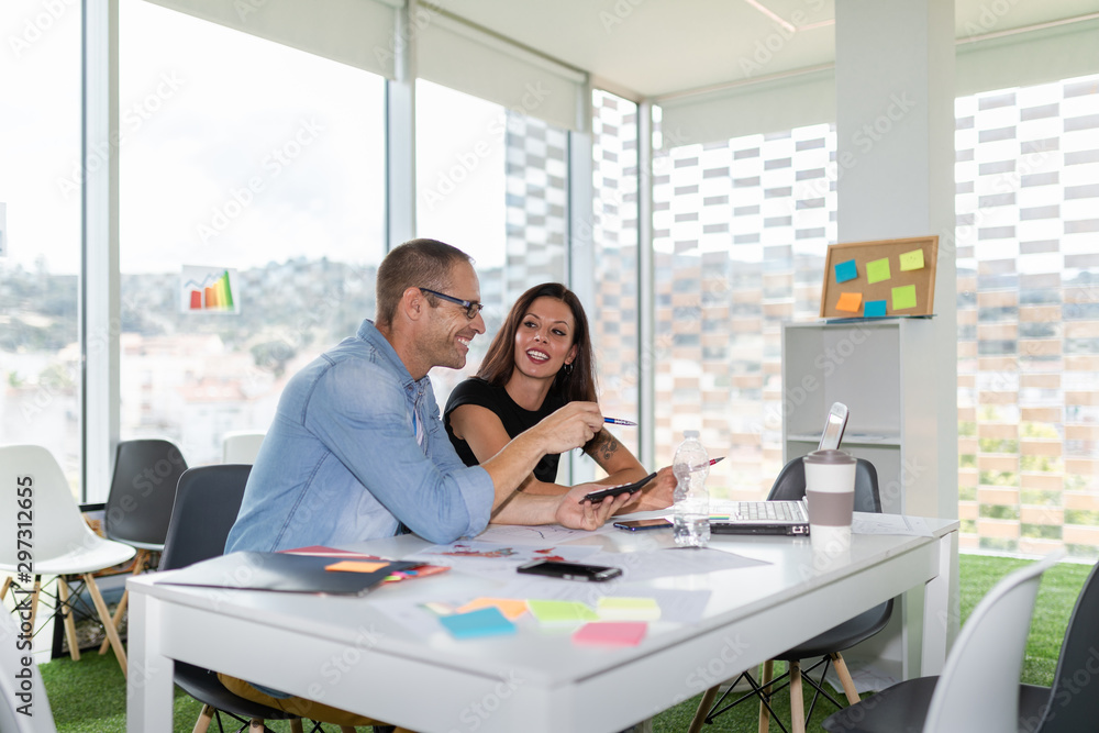 business people in the office working business people in the office working