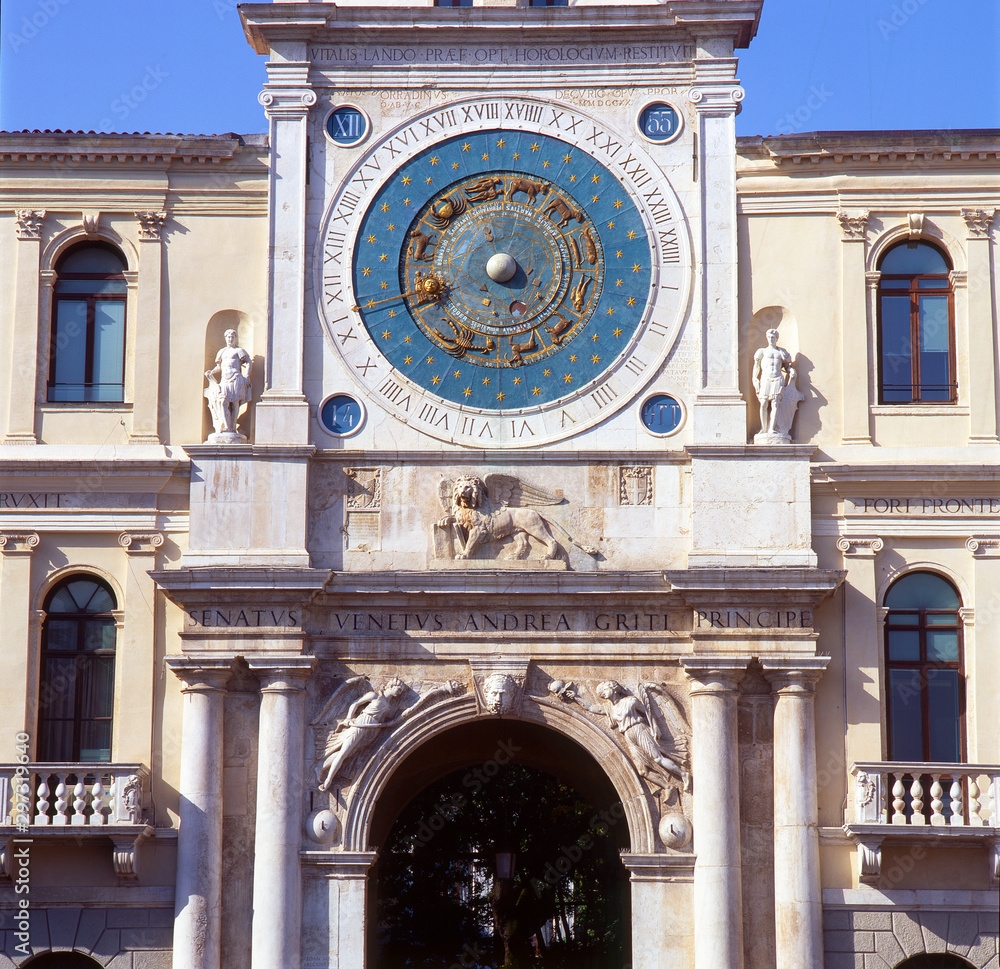 Torre dell'Orologio (Padova) in piazza dei Signori.