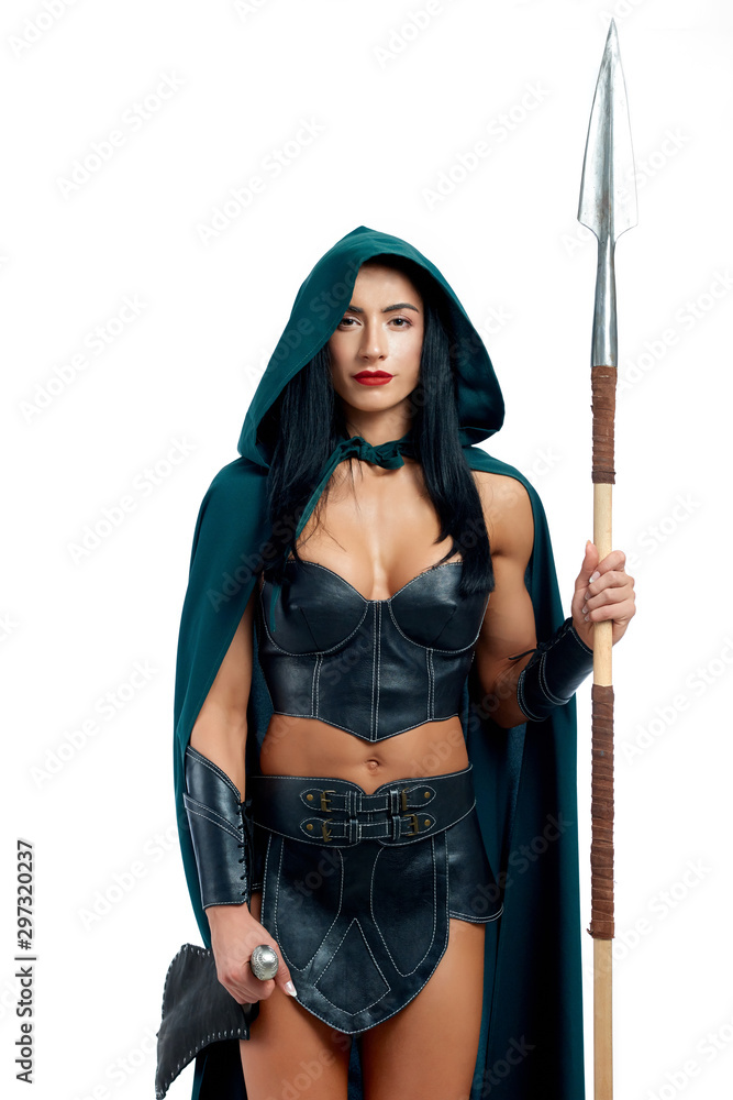 Gamer making cosplay of favorite creature from online games. Gamer making cosplay of favorite creature from online games.