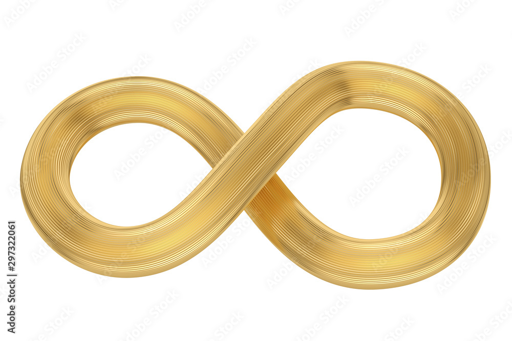 Abstract 3D lines golden lines Isolated on white background. 3d illustration Abstract 3D lines golden lines Isolated on white background. 3d illustration