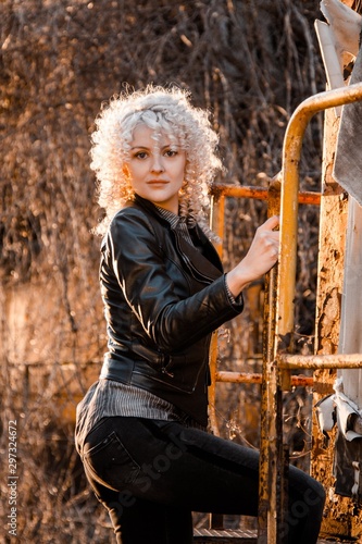 girl in the park
