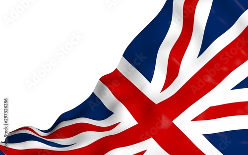 Photo Waving flag of the Great Britain