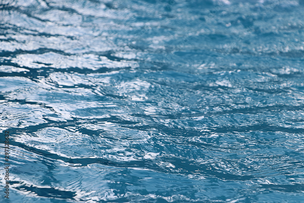 Fototapeta premium blue water surface background