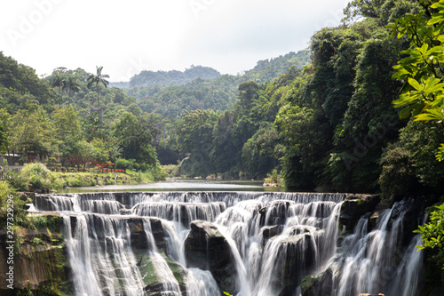 Shifen Waterfall  also known as Niagara of Taiwan