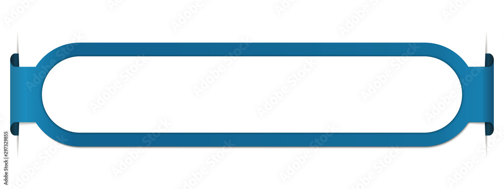 blue banner with place for text blue banner with place for text