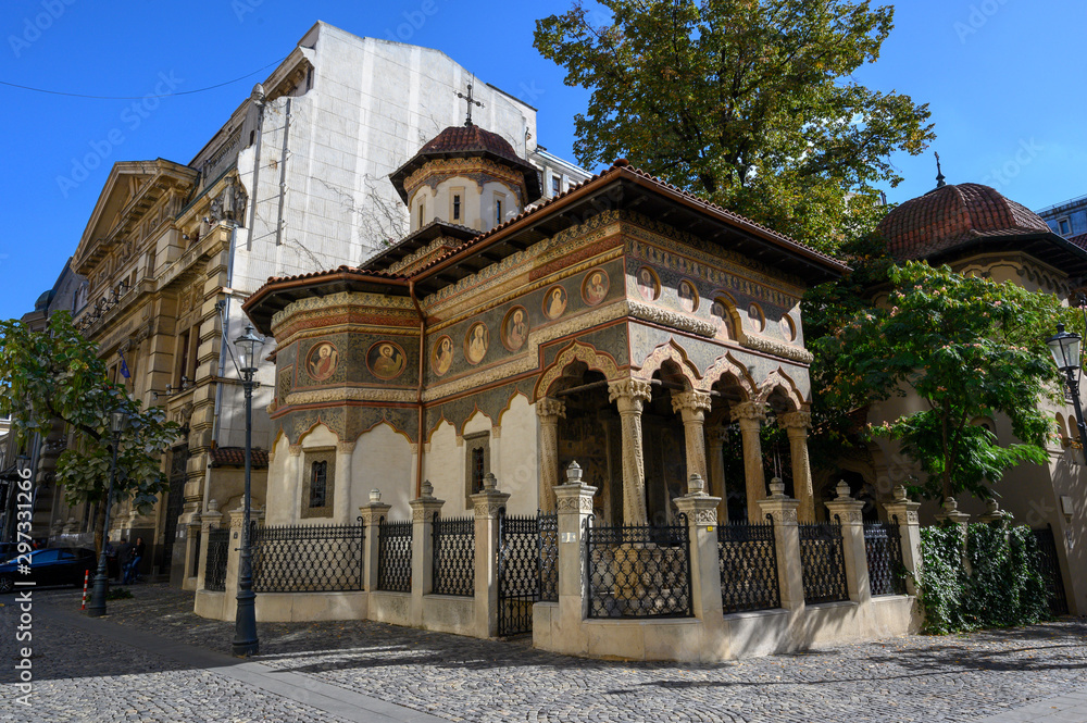 Eglise du monastère Stavropoleos à Bucarest Eglise du monastère Stavropoleos à Bucarest