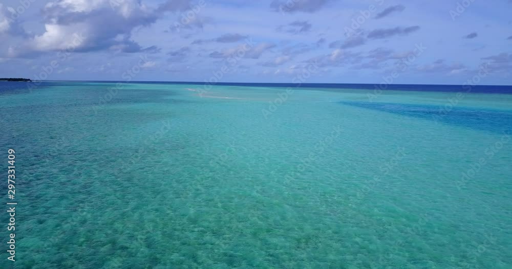 A beautiful aerial view of the clear blue waters of Thailand A beautiful aerial view of the clear blue waters of Thailand