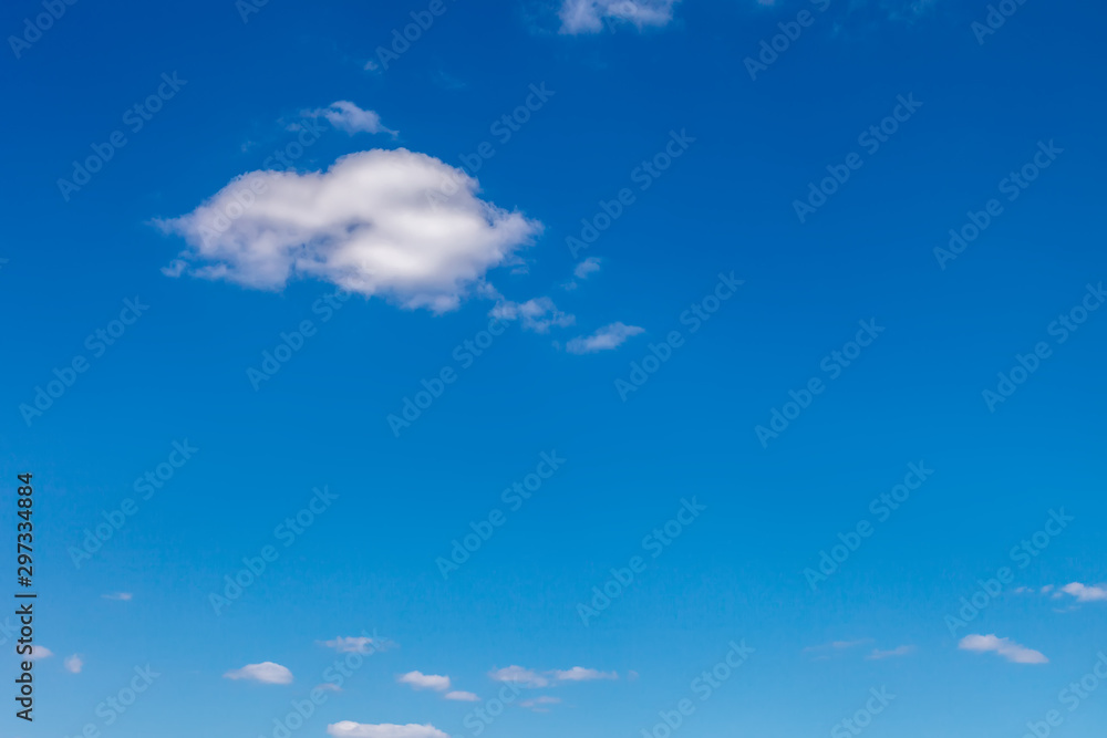 Blue sky with white clouds as a background Blue sky with white clouds as a background