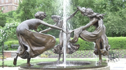 Untermyer Fountain in Central Park - New York City photo