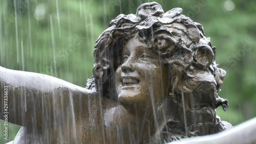  Untermyer Fountain close-up detail - Central Park NYC